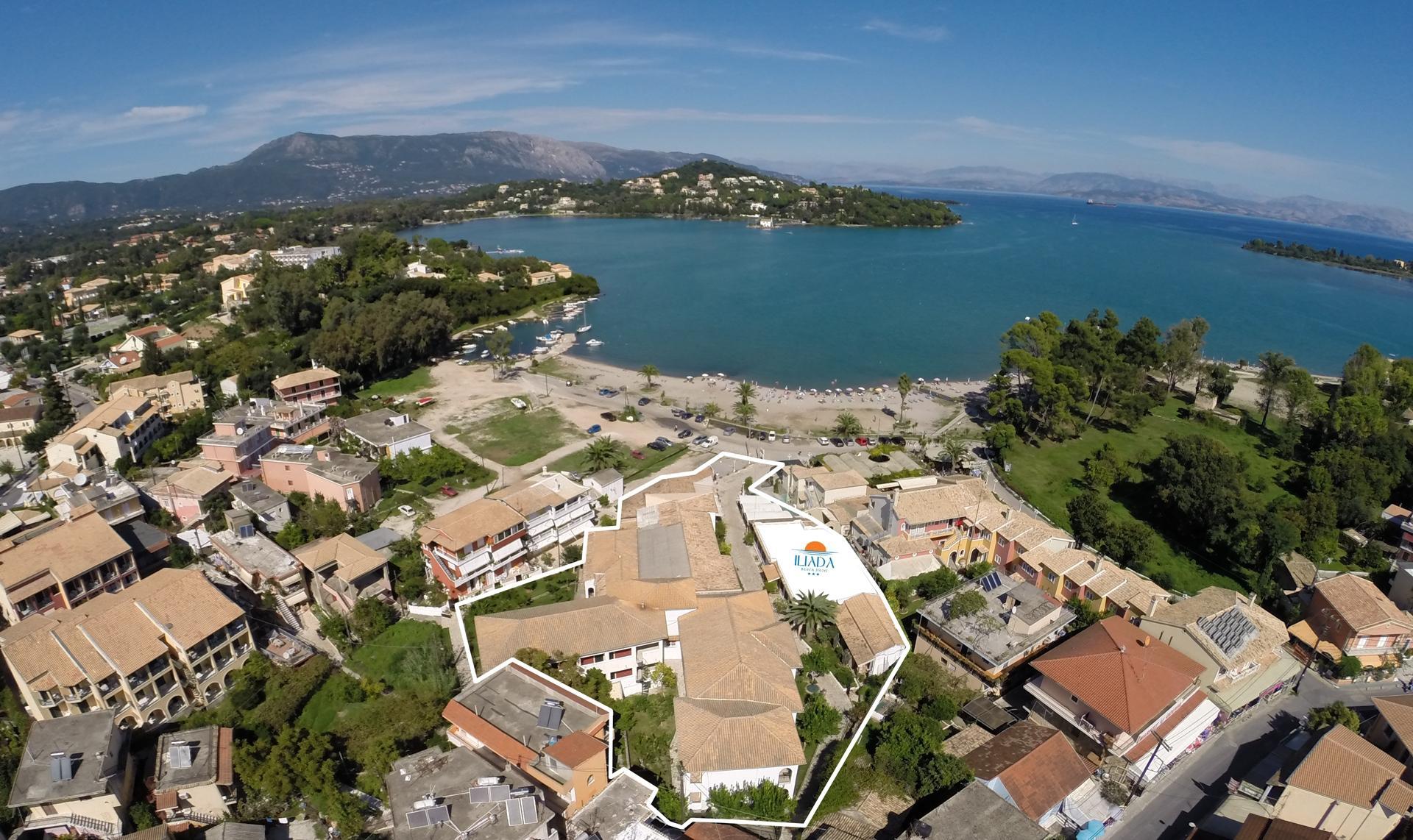 Iliada Beach Hotel Gouvia Esterno foto